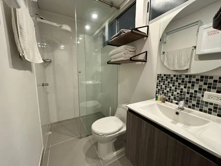 Oasis Elegante Poblado Apartman Medellín Kolumbia